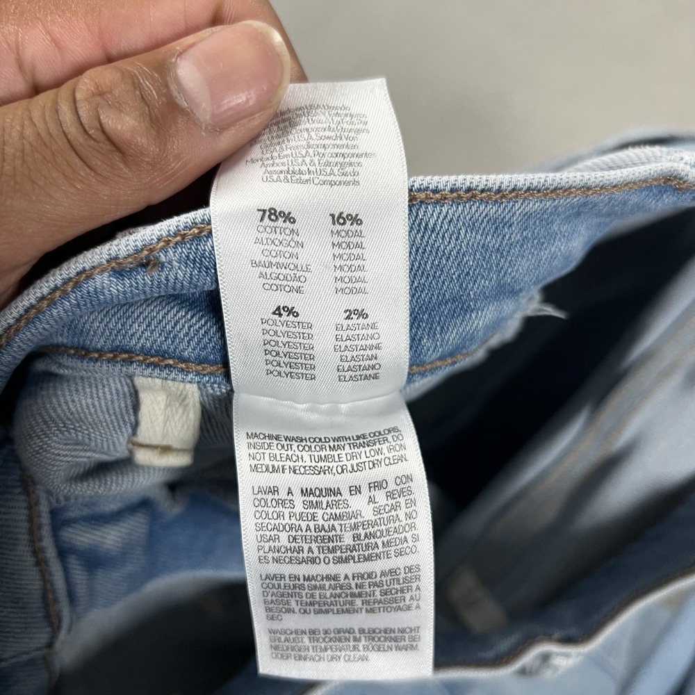 Mother Jeans Women 28 Patch Pocket Undercover Sneak California Cruiser Wide Leg - Picture 10 of 16